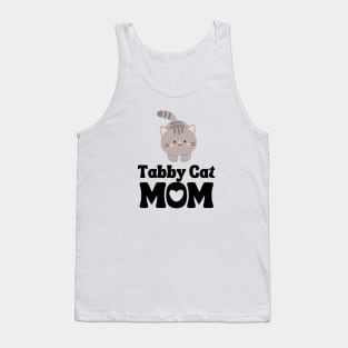 Tabby Cat Mom / Tabby Cat Mama / Funny Cat Shirt / Gift for Tabby Cat Lover Tank Top